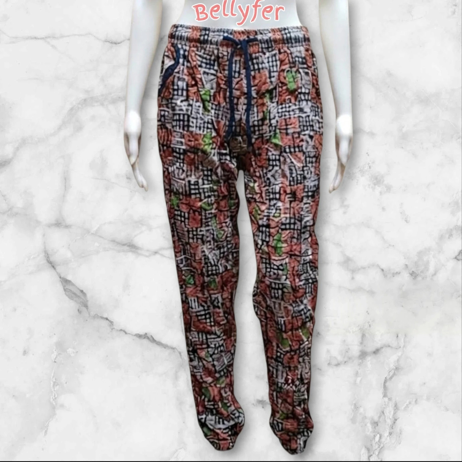 Pantalón fluido estampado