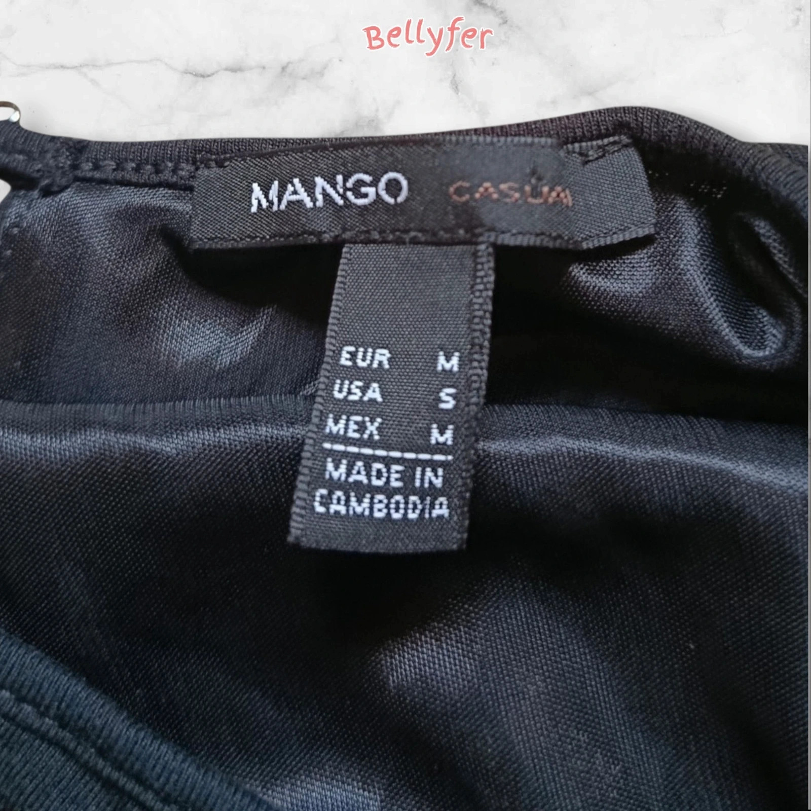 Vestido negro – MNG Casual – taille M / 38 / 10 2