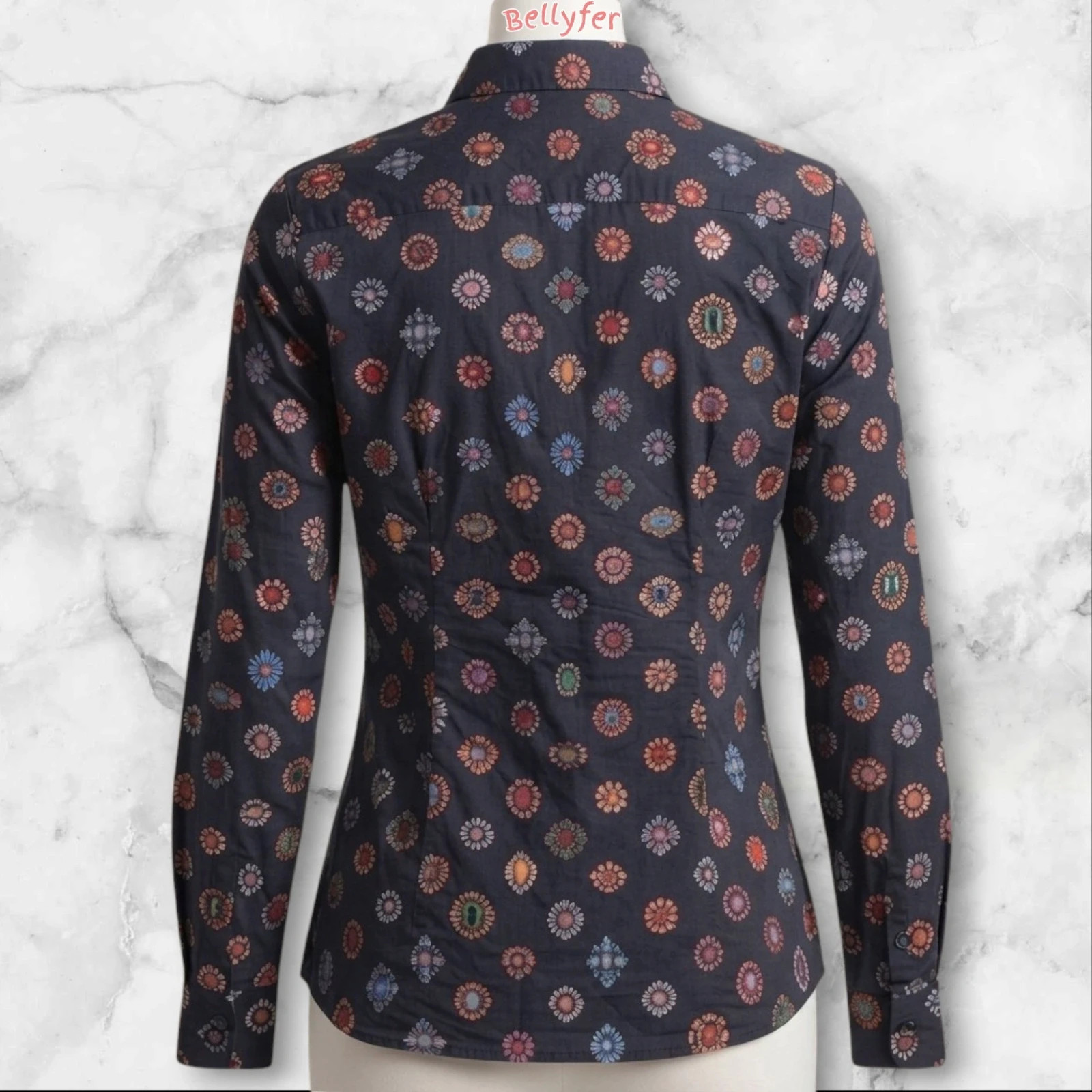 Camisa estampada – Zara Basic – taille M / 38 / 10 3