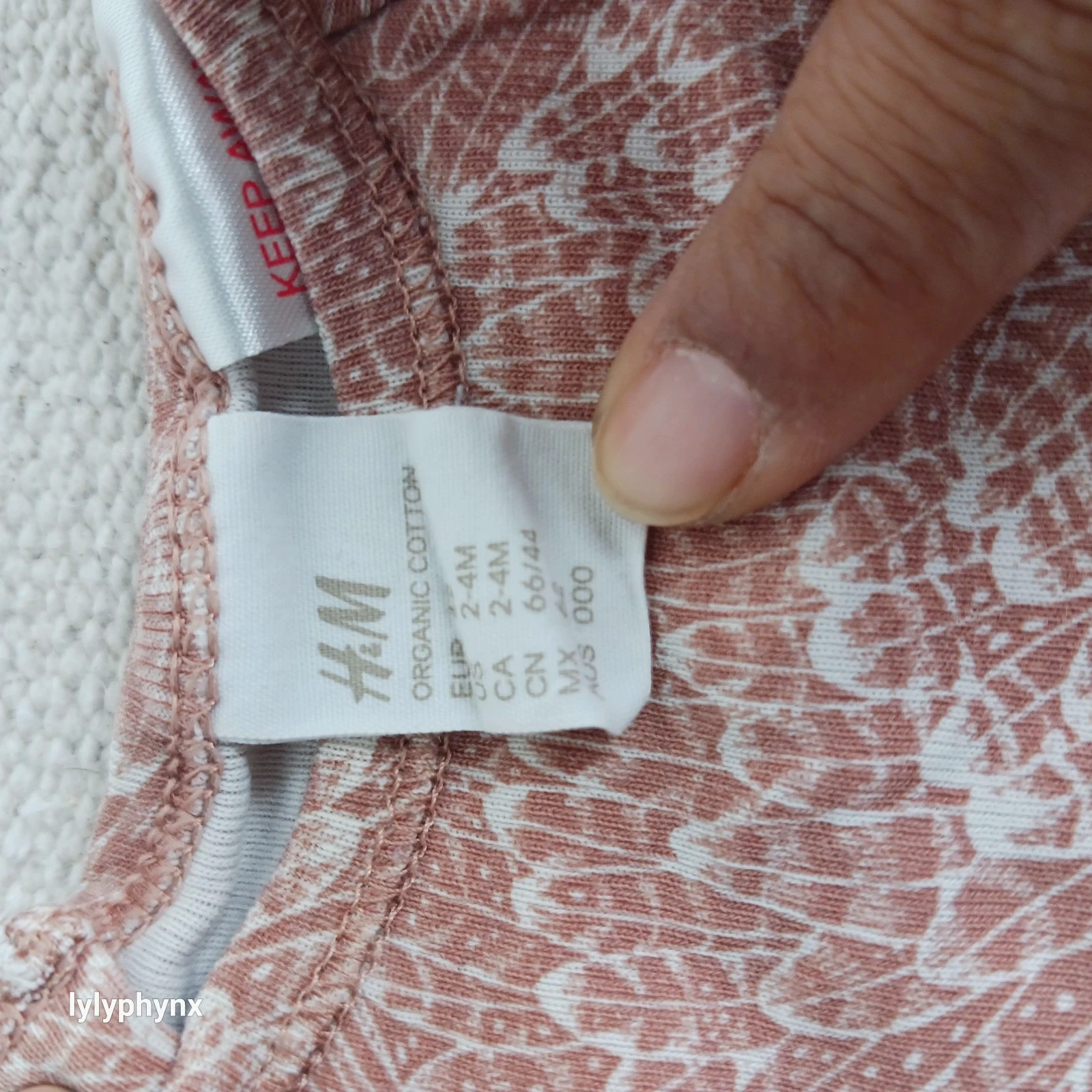 Lot ensembles pyjamas / tenues confort bébé fille - Style Bohème taille 1 à 4 mois – H&M – taille 1-3 mois / 56 cm 4