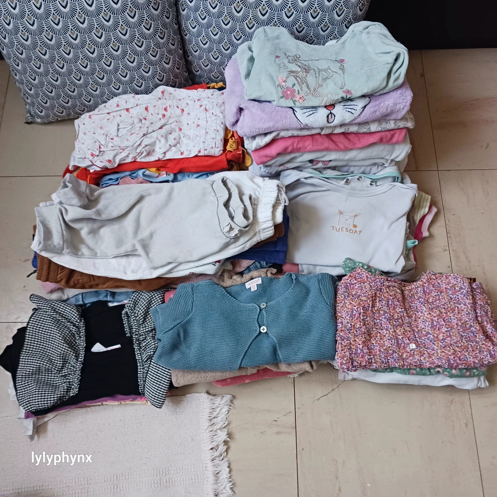 🌸 Super lot de vêtements bébé fille – taille 12 mois – environ 30 pièces – Diverse – taille 12-18 mois / 80 cm 2