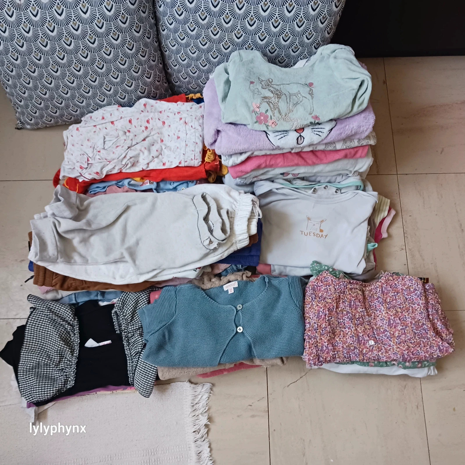 🌸 Super lot de vêtements bébé fille – taille 12 mois – environ 30 pièces – Diverse – taille 12-18 mois / 80 cm 4