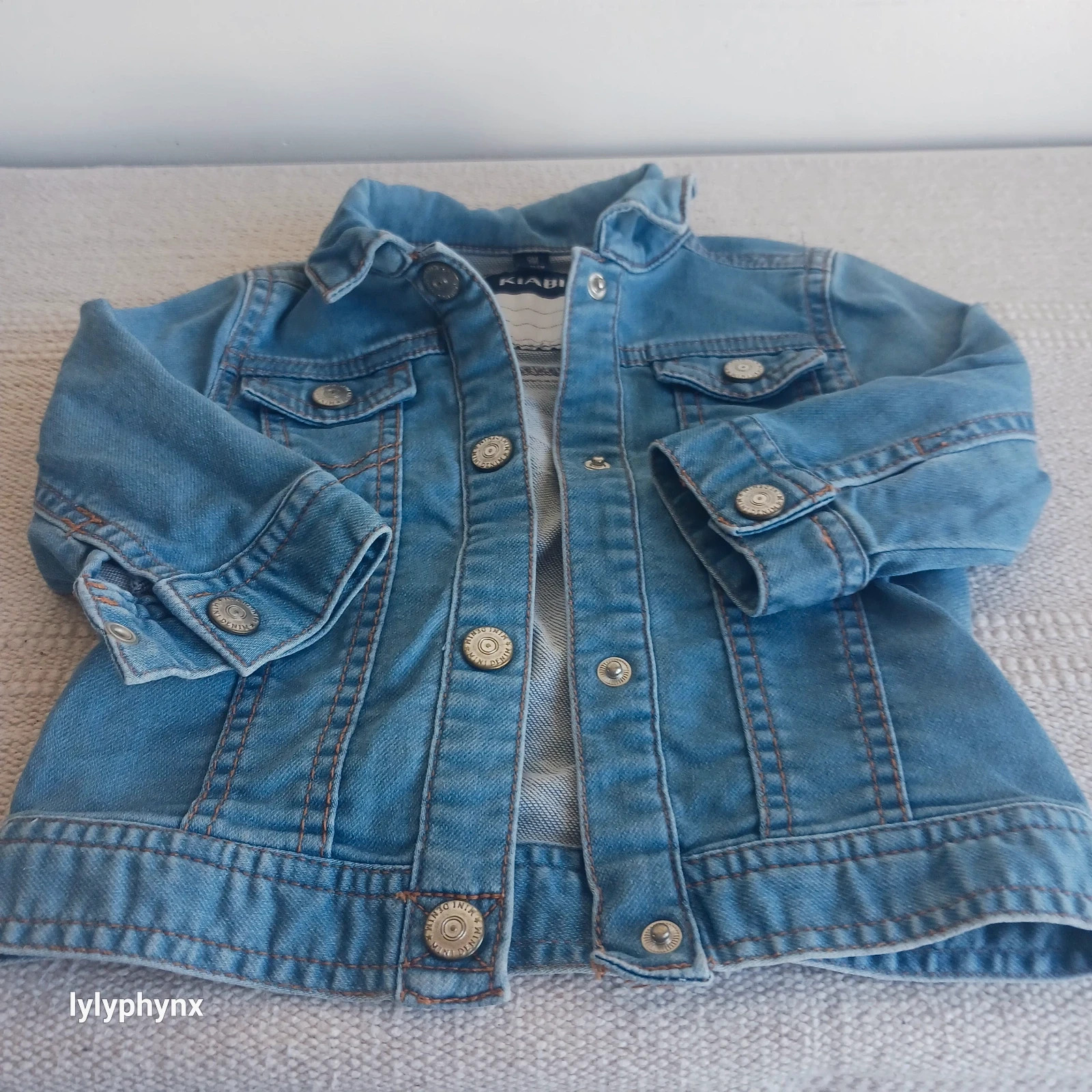 Veste en jean bébé Kiabi - 9 mois – Kiabi – taille 6-9 mois / 68 cm 3