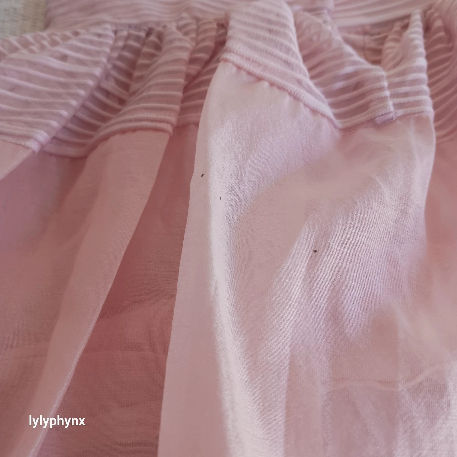 robe de cérémonie rose pâle H&M – H&M – taille 9-12 mois / 74 cm 5