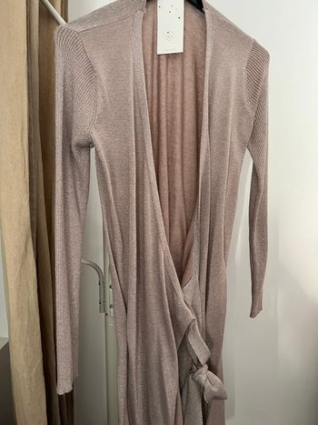Robe portefeuille doré
