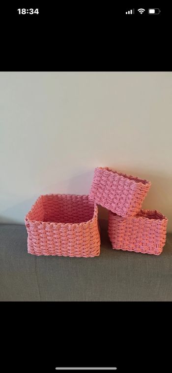 Paniers de rangement