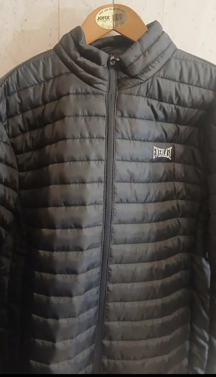 Doudoune matelassée noire Everlast taille 2XL – Everlast – taille XL 2