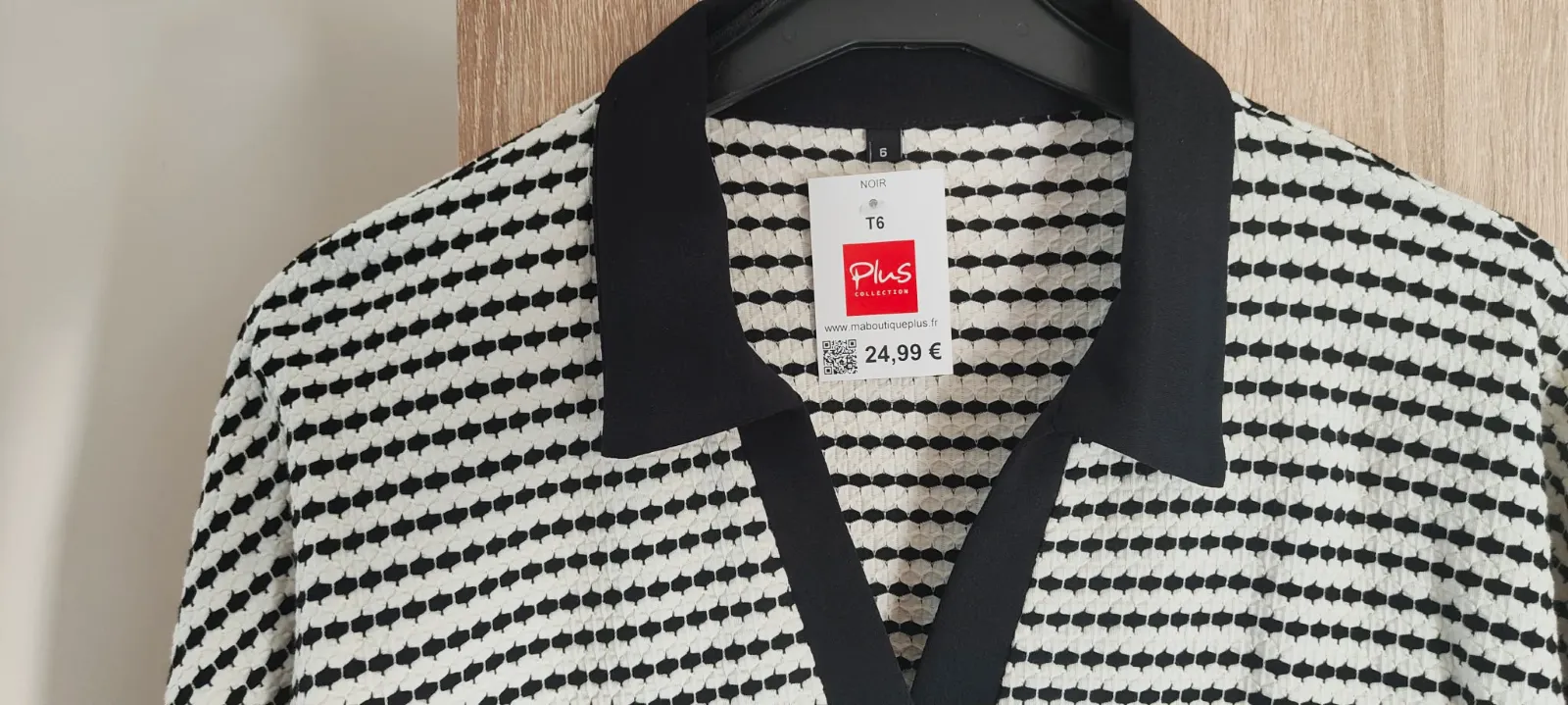 Haut col V chic neuf intemporels taille 44/46. – sans marque – taille XXL 3