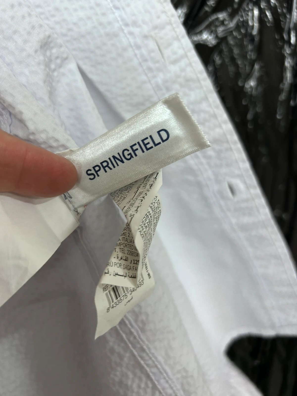 Camisa blanca Springfield M – Springfield – taille M 5