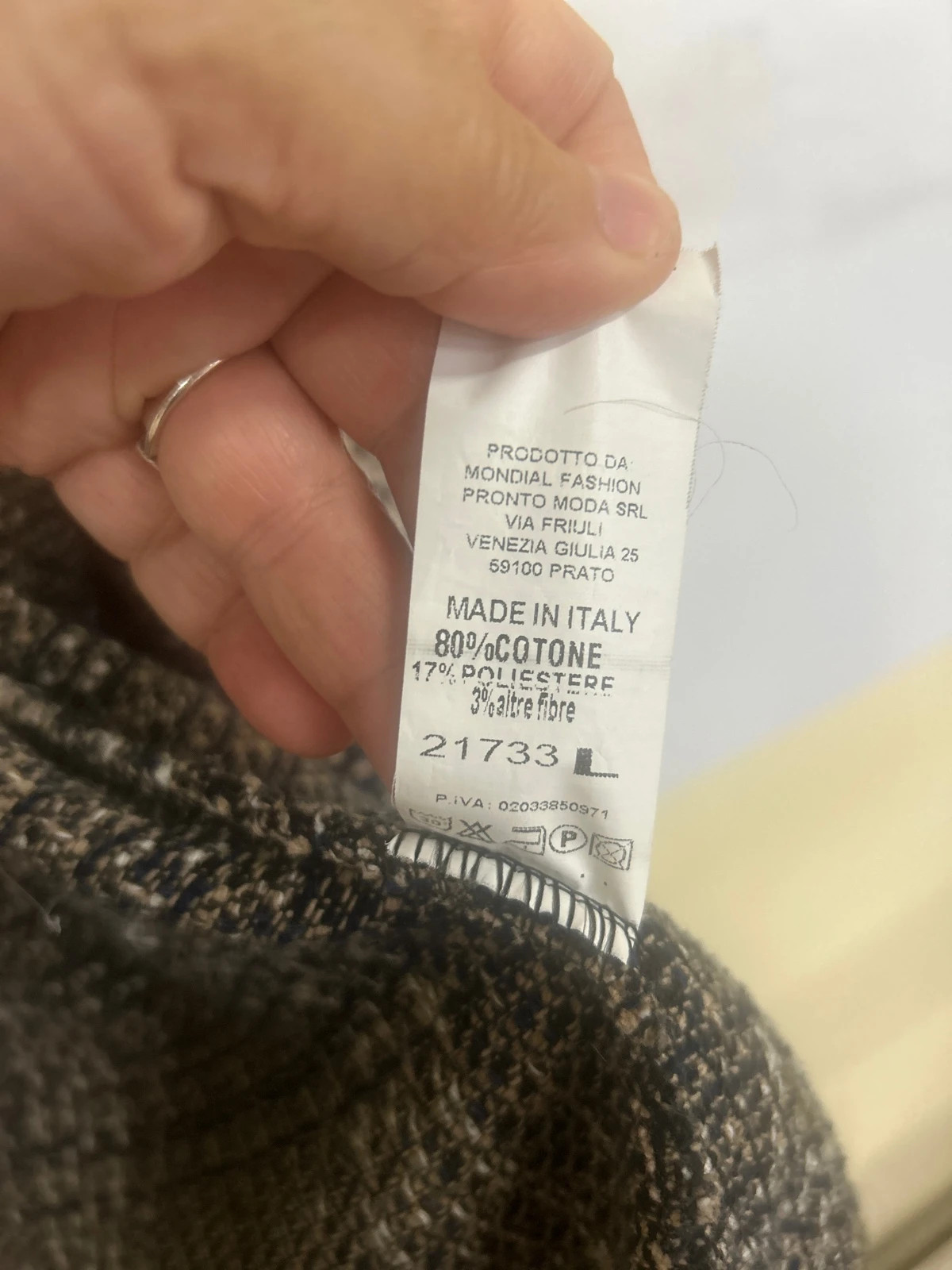 Abrigo Made in Italy – Made In Italy – taille L / 40 / 12 5