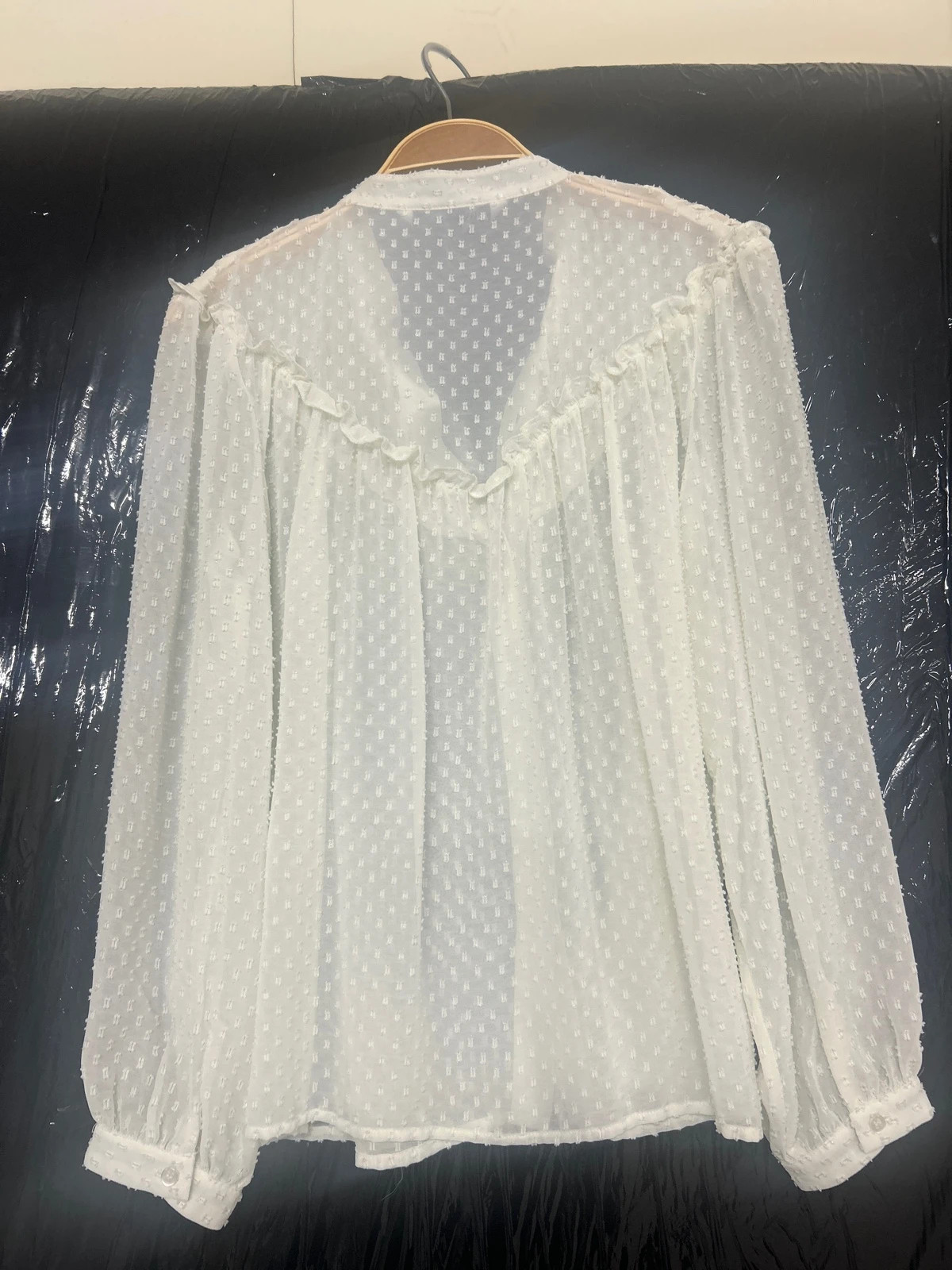 Camisa crema Zara S – Zara – taille S / 36 / 8 4