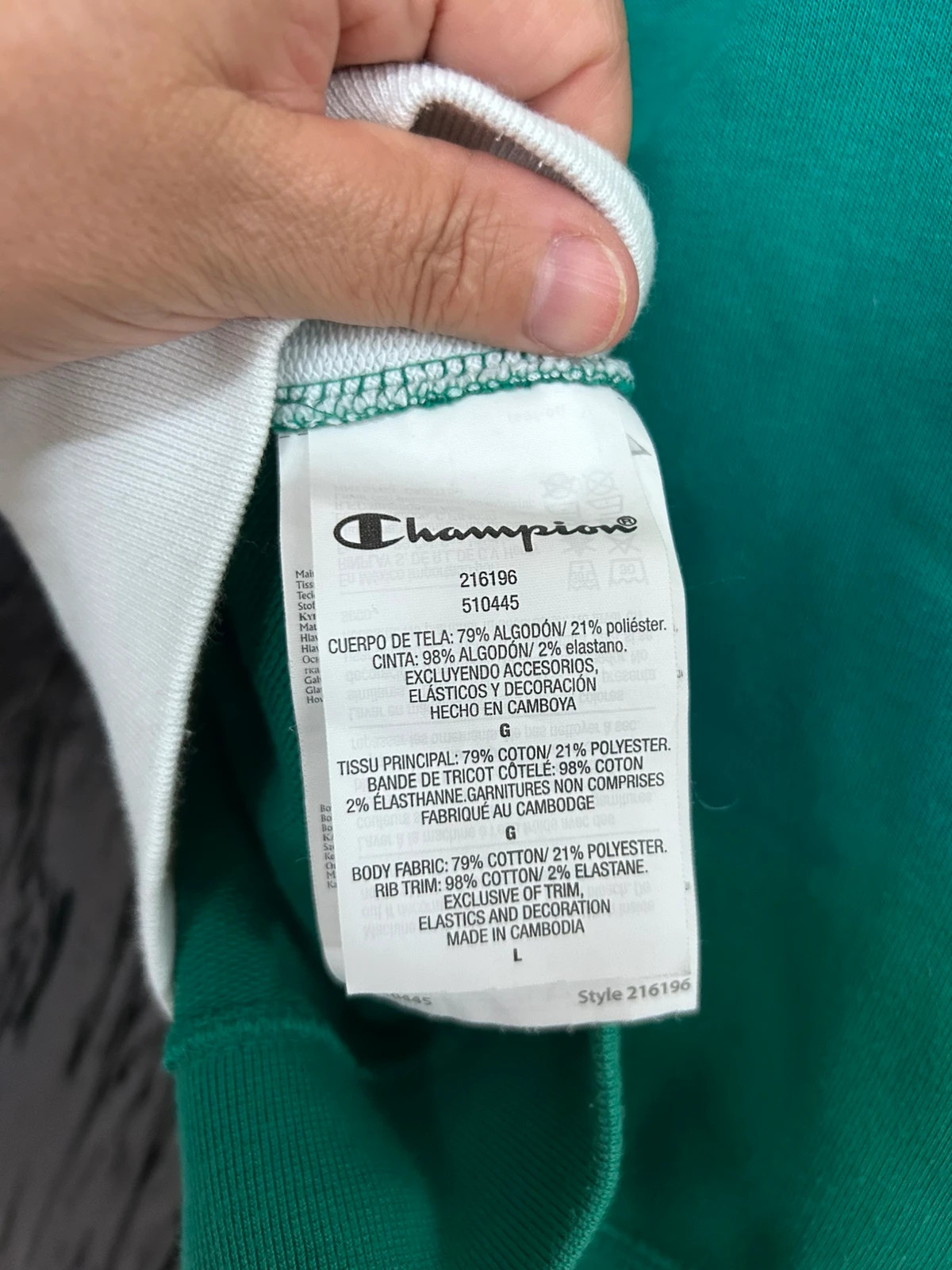 Sudadera Champion L – Champion – taille L 5