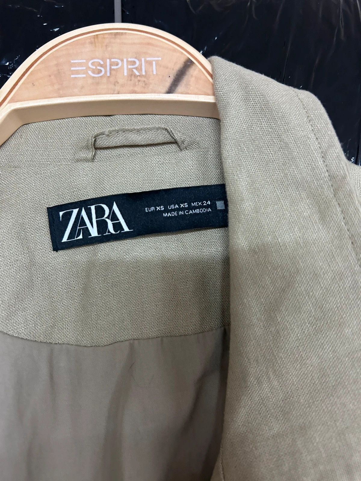 Chaqueta verde Zara XS – Zara – taille XS / 34 / 6 2
