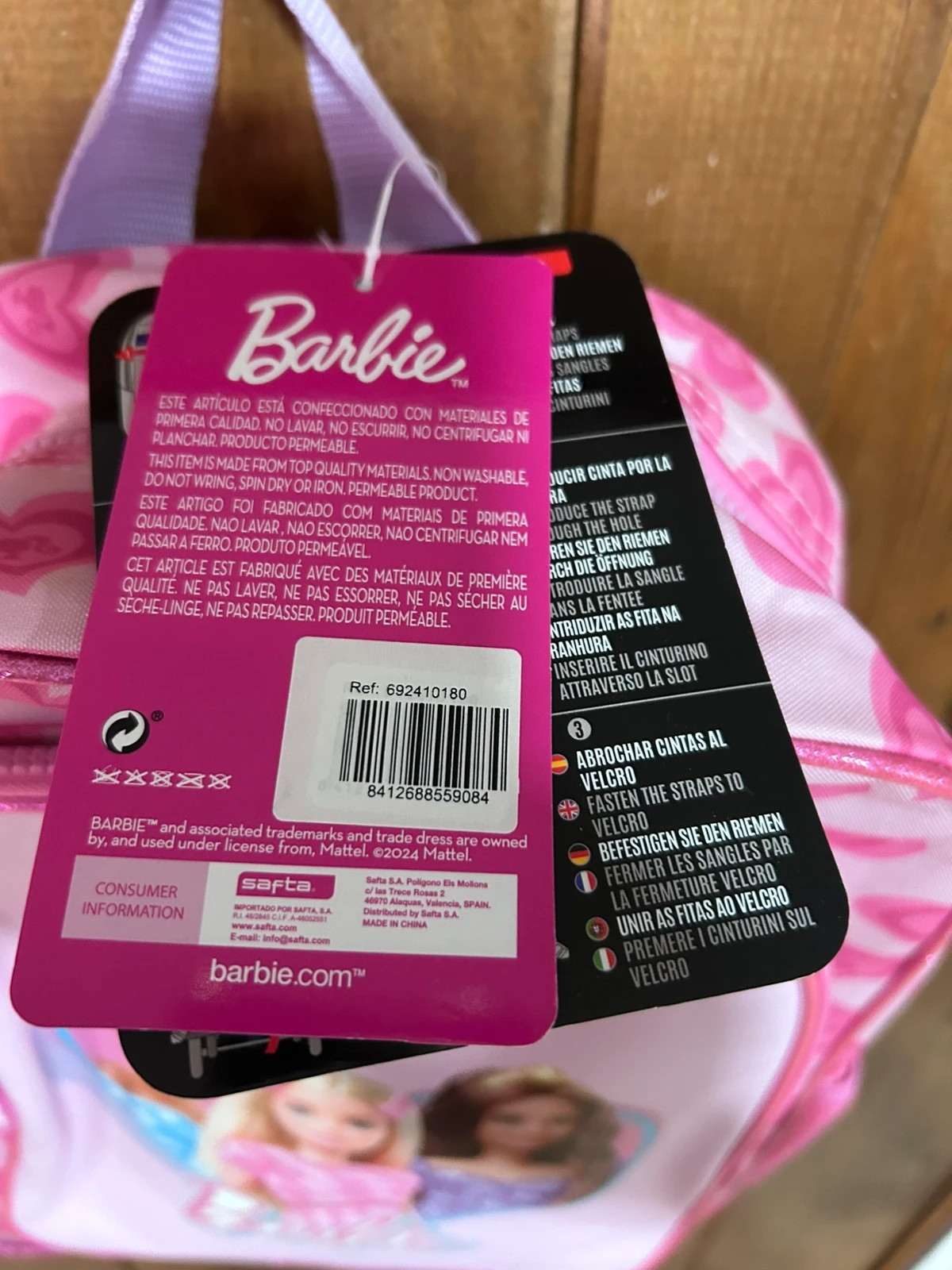 Mochila escolar Barbie rosa – Barbie 2