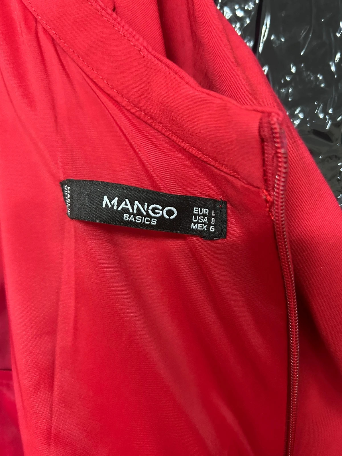 Vestido Mango rojo L – Mango – taille L / 40 / 12 4