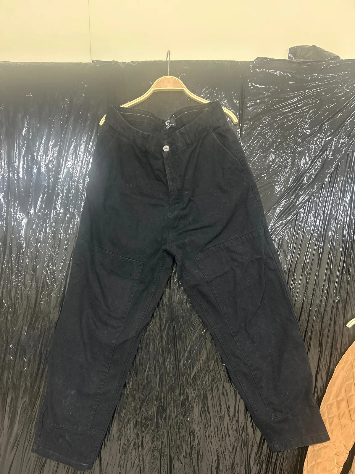 Pantalón negro Bershka 44 – Bershka – taille XXL / 44 / 16