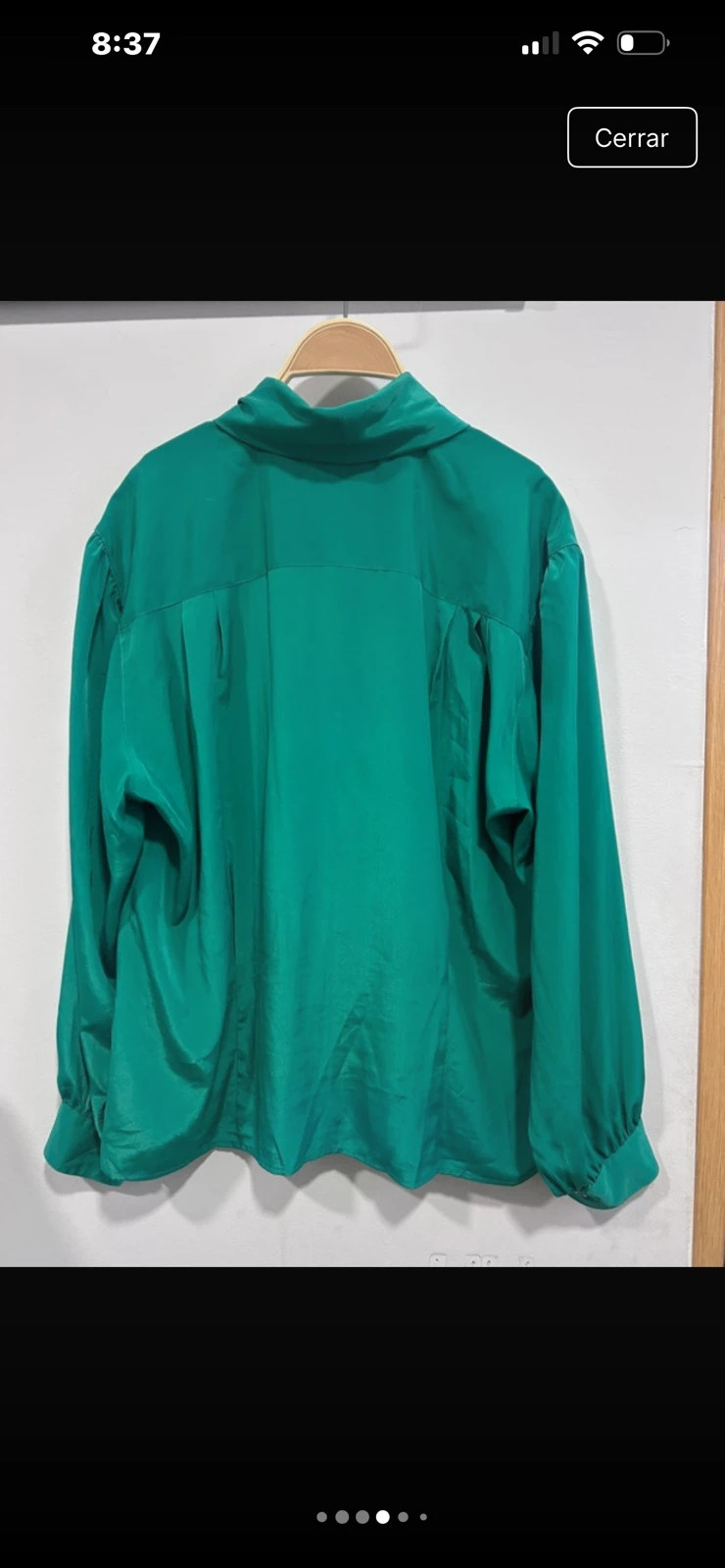 Camisa verde Lilli Ann – Lilly Ann – taille L / 40 / 12 4