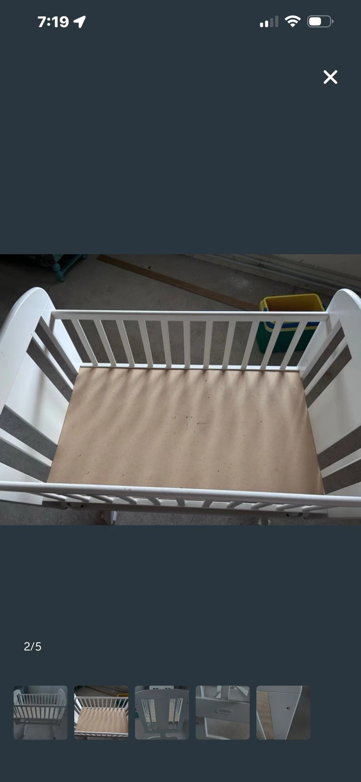Minicuna Cosatto blanca madera – Cosatto 2