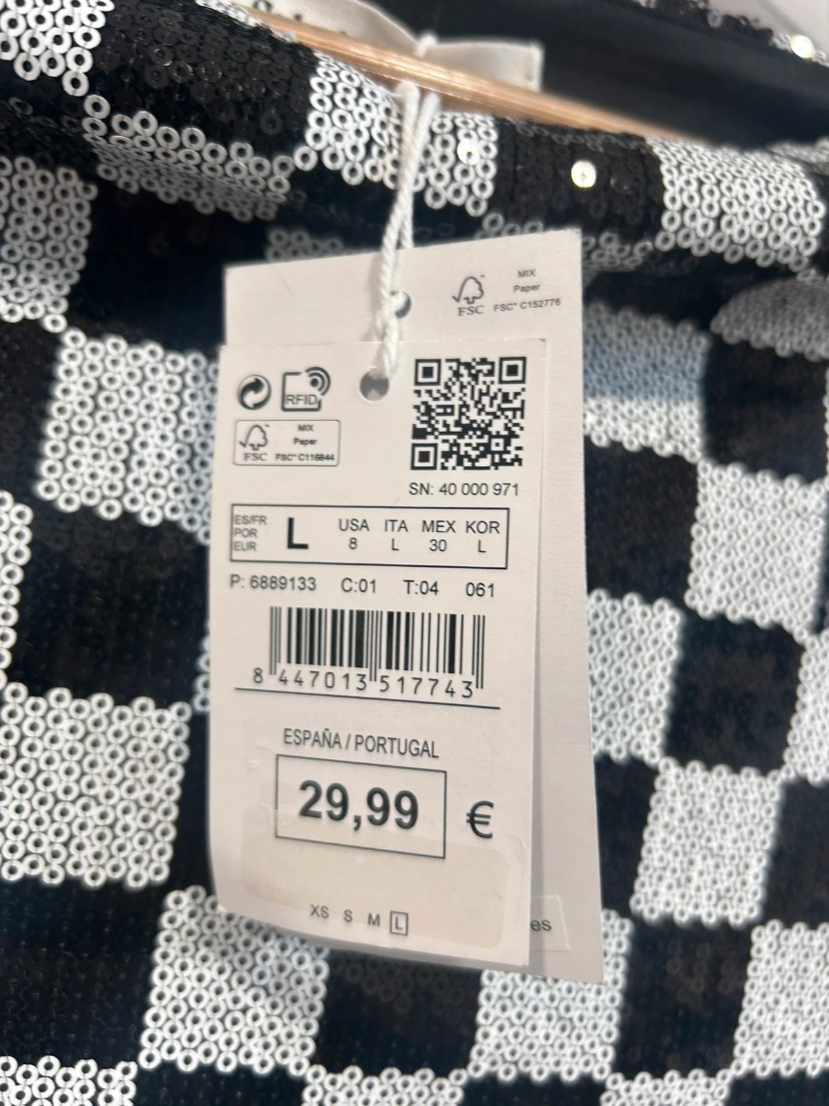 Falda Cuadros Springfield culpables – Springfield – taille L / 40 / 12 4