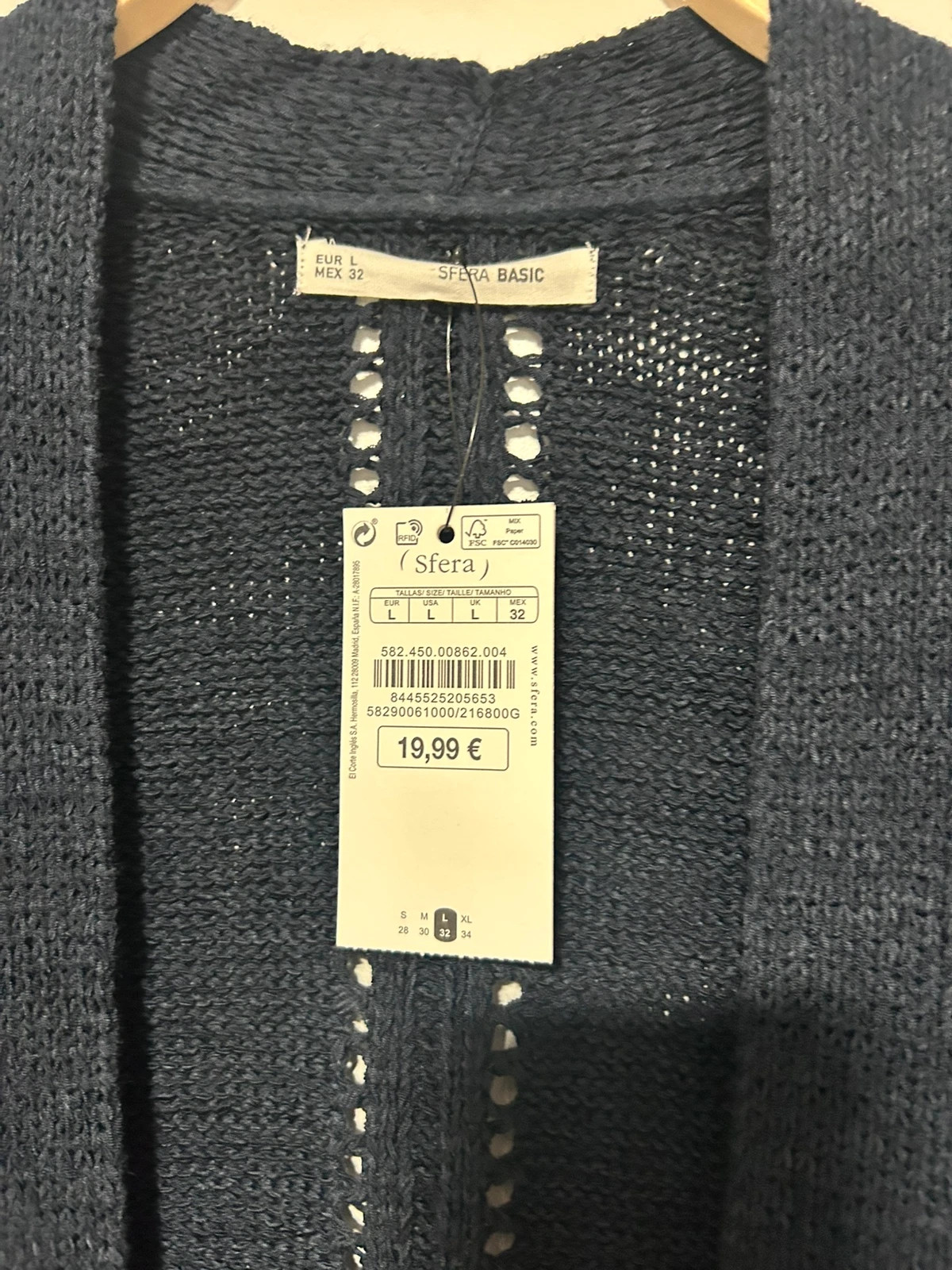 Cárdigan Sfera L – Sfera – taille L / 40 / 12 2