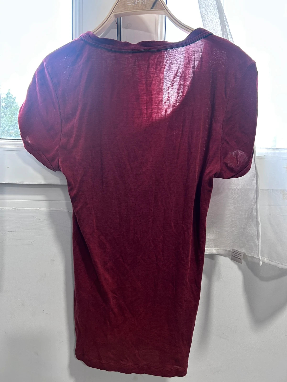 Camiseta burdeos Massimo Dutti L – Massimo Dutti – taille L / 40 / 12 3