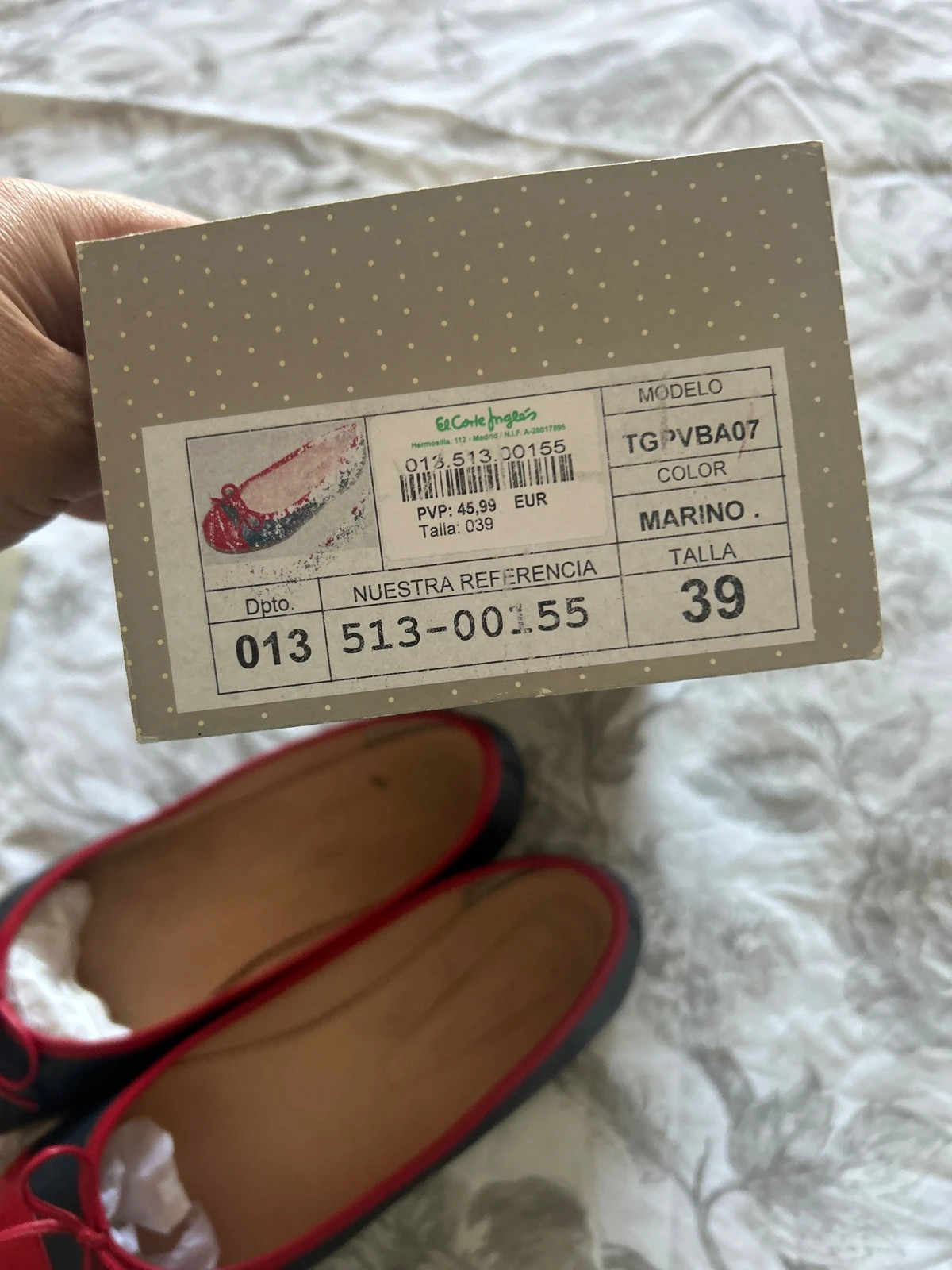 Bailarinas Tizzas 39 – Tizzas – taille 39 5