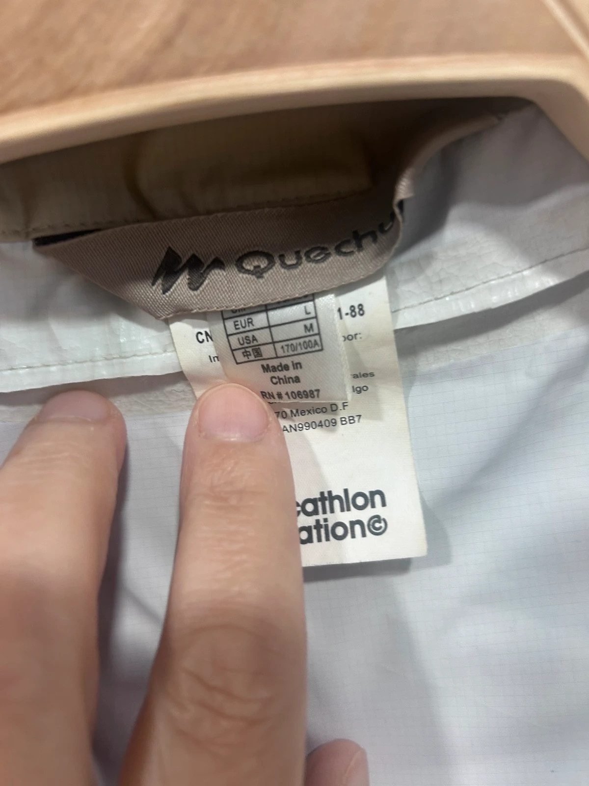 Chubasquero Decatlón L – Decathlon – taille L / 40 / 12 3