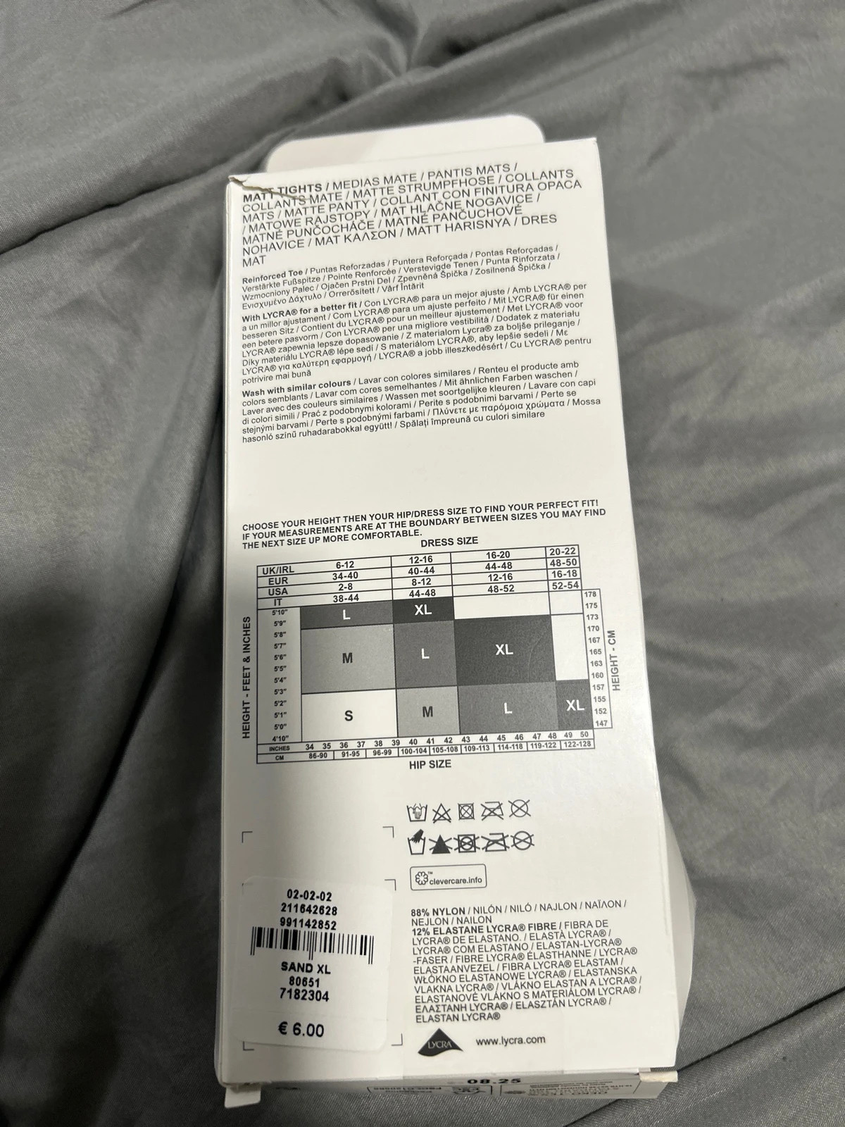 Medias Primark XL – Primark – taille XL / 42 / 14 2
