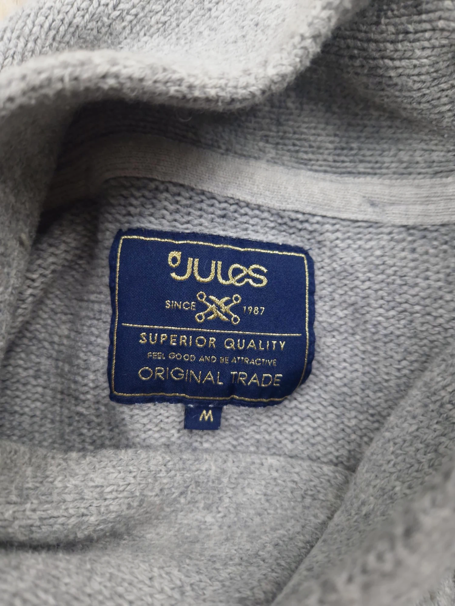 Gilet gilet zippé en maille Jules – Jules – taille M 2