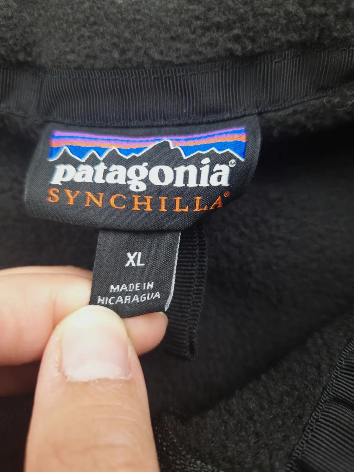 Gilet sans manches en polaire Patagonia noir – Patagonia – taille XL 7