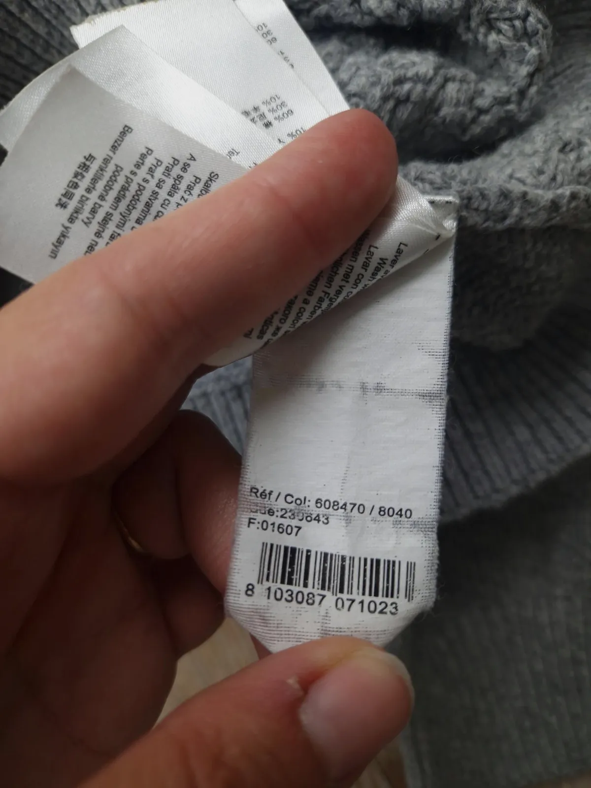 Gilet gilet zippé en maille Jules – Jules – taille M 4
