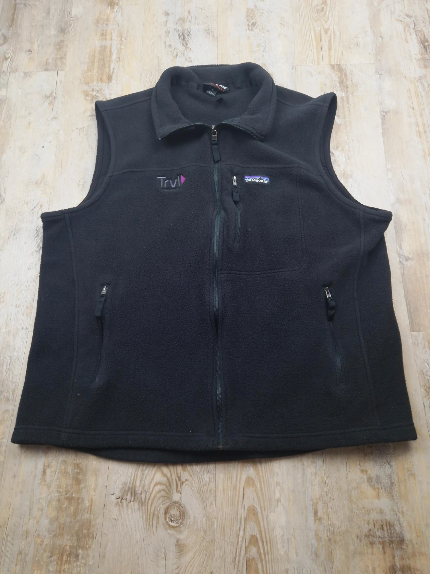 Gilet sans manches en polaire Patagonia noir