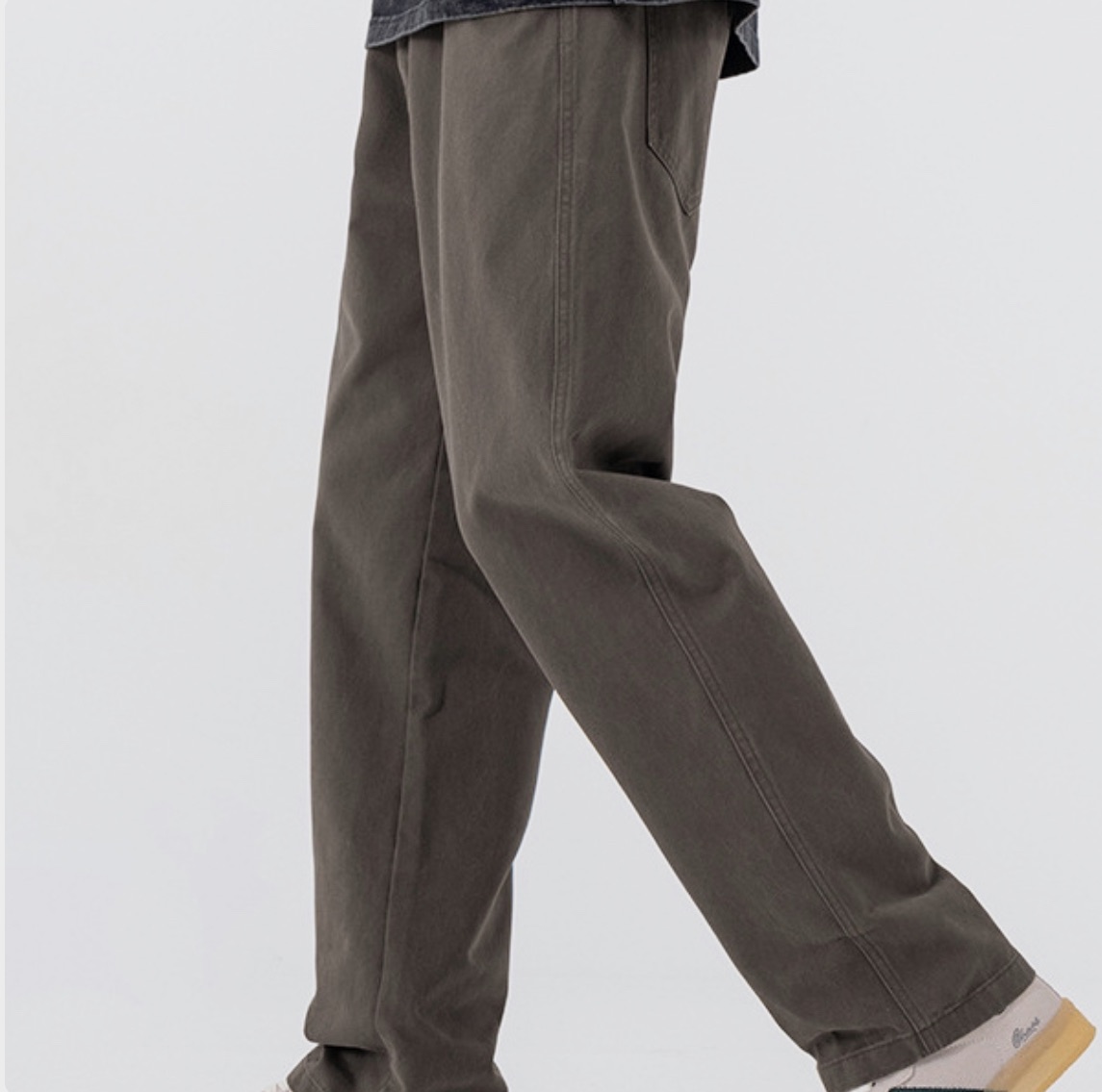 Men Straight Leg Casual Cotton Pants – & Other Stories – taille Taille unique 2