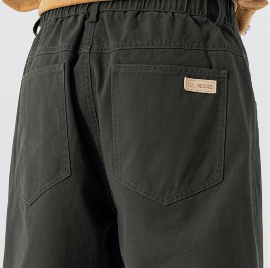 Men Straight Leg Casual Cotton Pants – & Other Stories – taille Taille unique 5