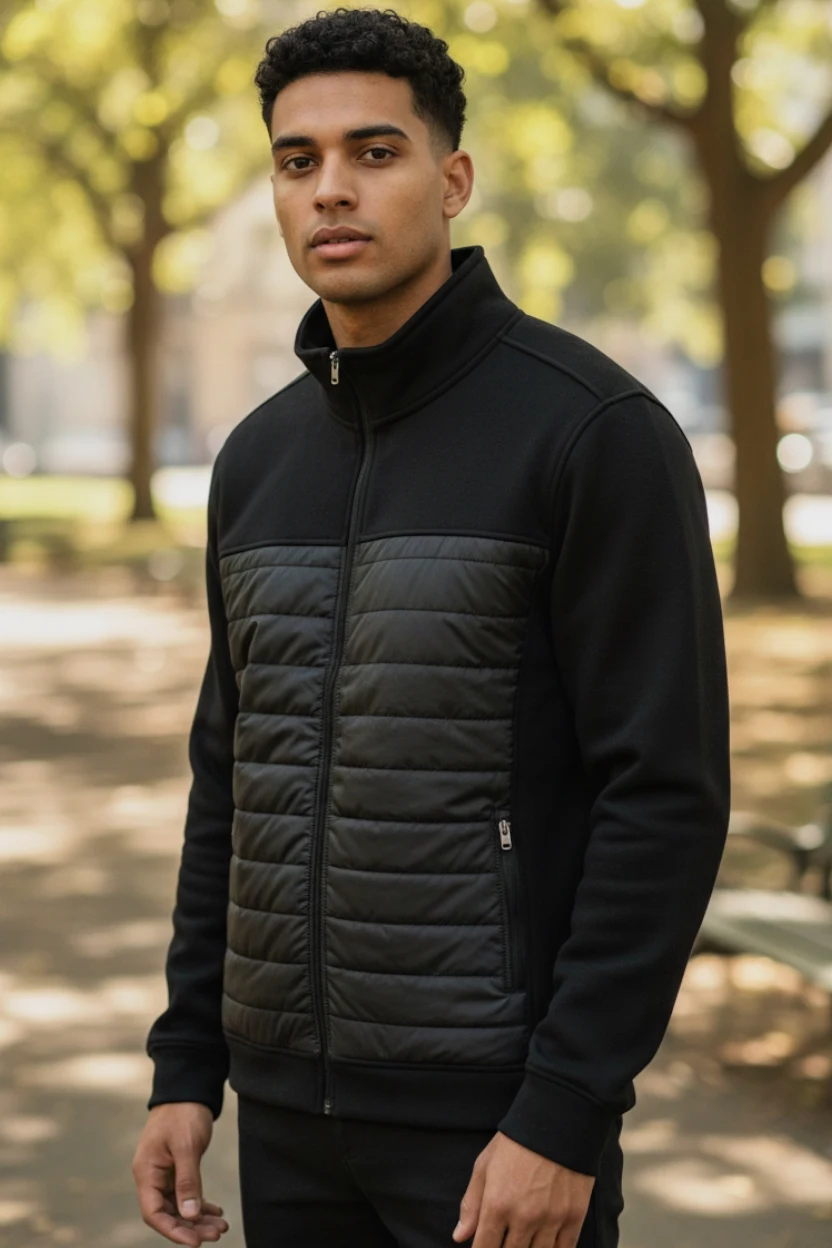 Veste épaisse noir taille XXXL – Sans marque – taille XXL