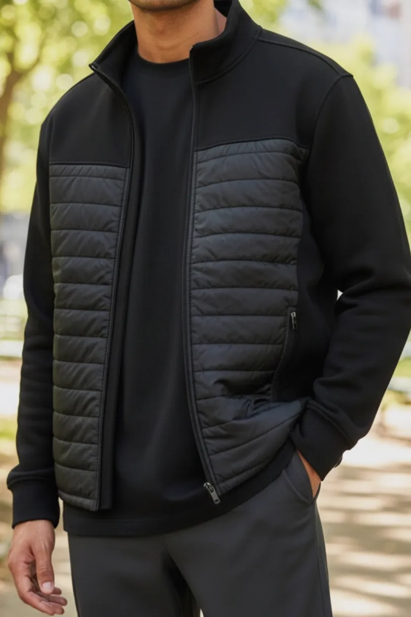 Veste épaisse noir taille XXXL – Sans marque – taille XXL 2