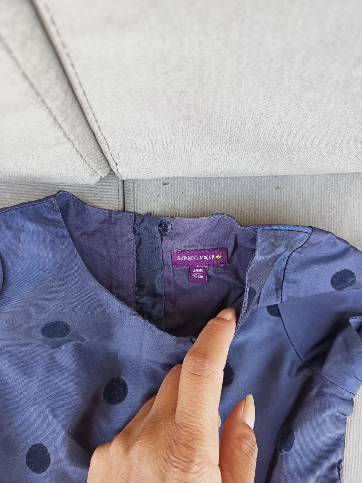 Robe bleu marine sergent major  – Sergent Major – taille 2 ans 2