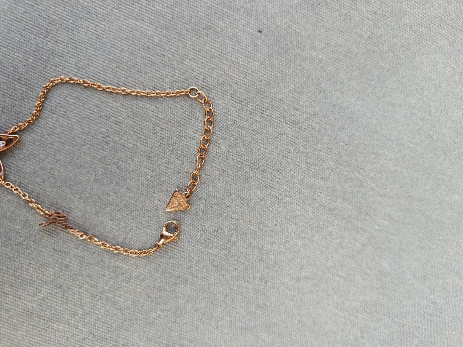 Bracelet GUESS femme rose gold papillon 🦋 – Guess – taille Taille unique 7