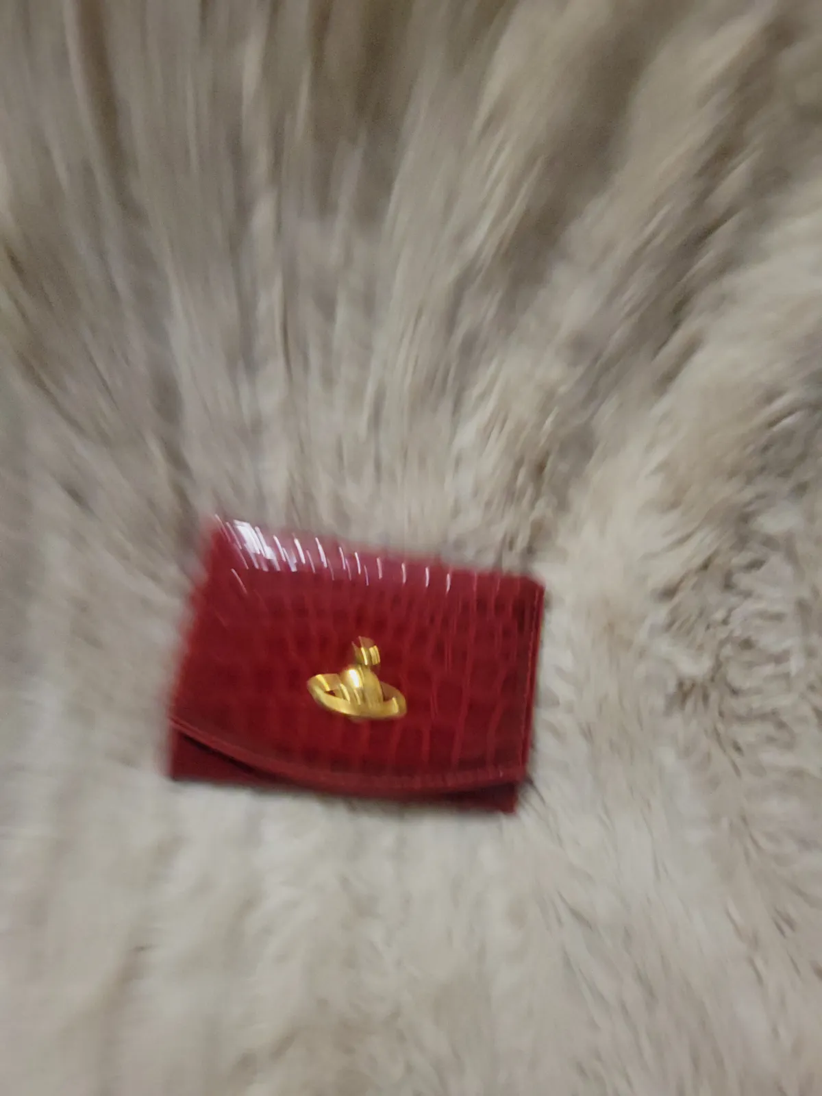 Portefeuille Vivienne Westwood en cuir effet crocodile – Vivienne Westwood – taille Taille unique 2