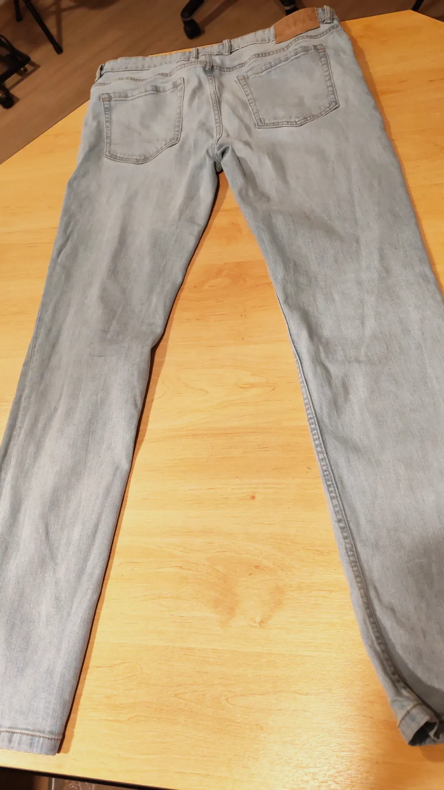 Jean slim bleu clair en denim – Jules – taille M 2