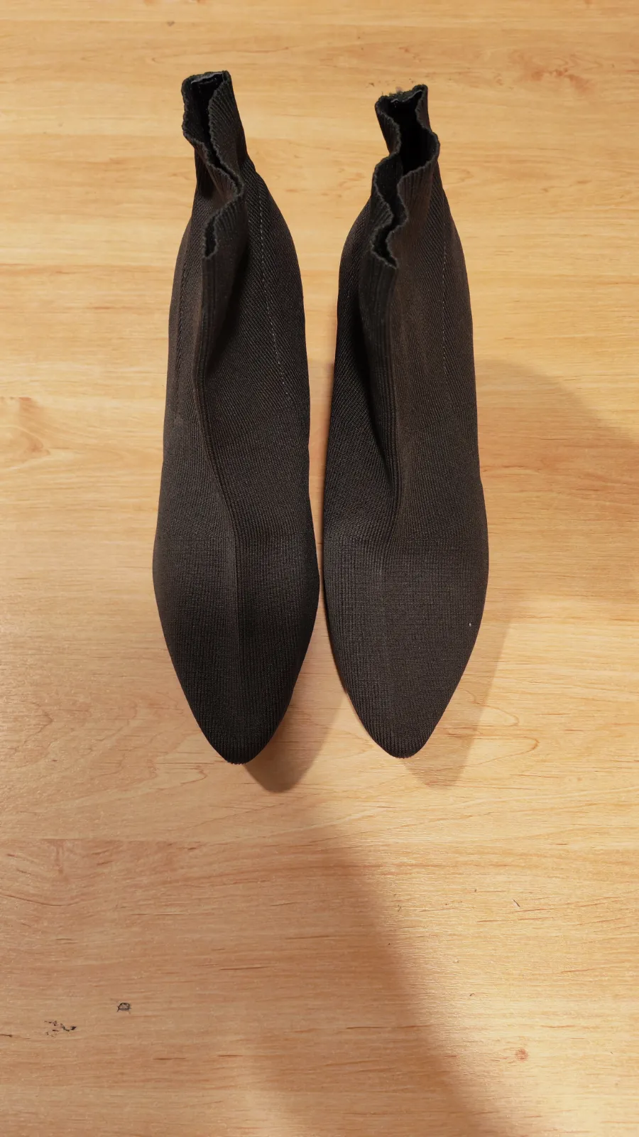 Bottines chaussettes noires à talons – Sans marque – taille EU 40 3