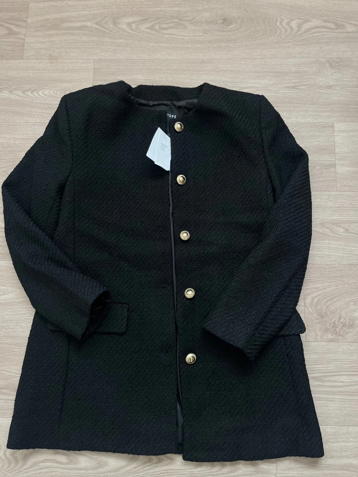 Manteau / blazer en tweed – Calliope – taille L / 40 / 12 3