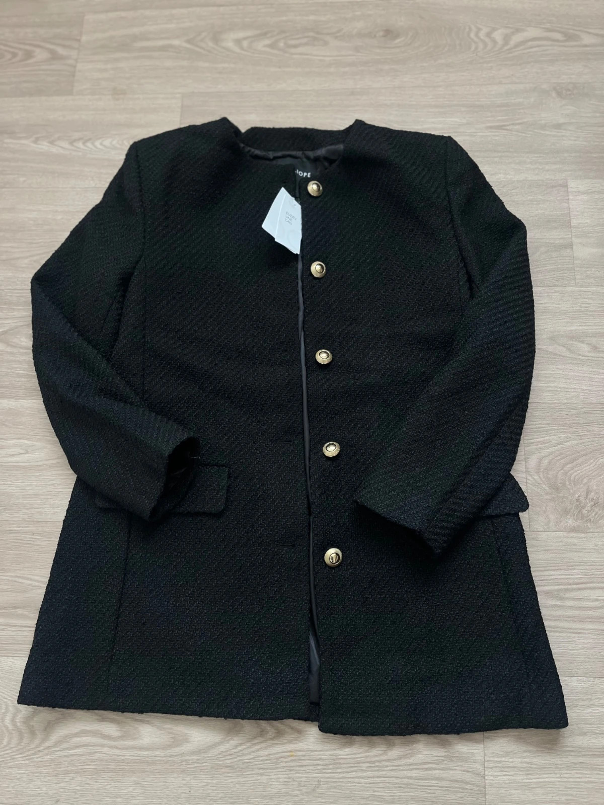 Manteau / blazer en tweed – Calliope – taille L / 40 / 12 4