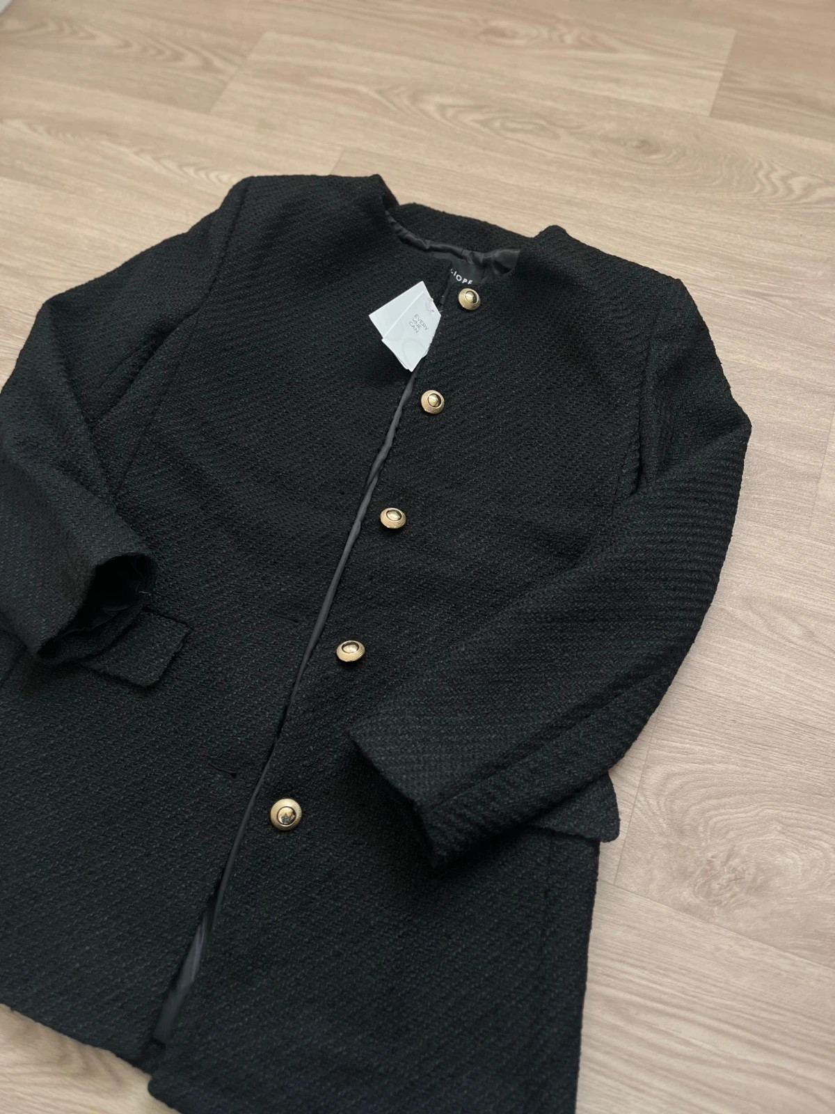 Manteau / blazer en tweed – Calliope – taille L / 40 / 12 5