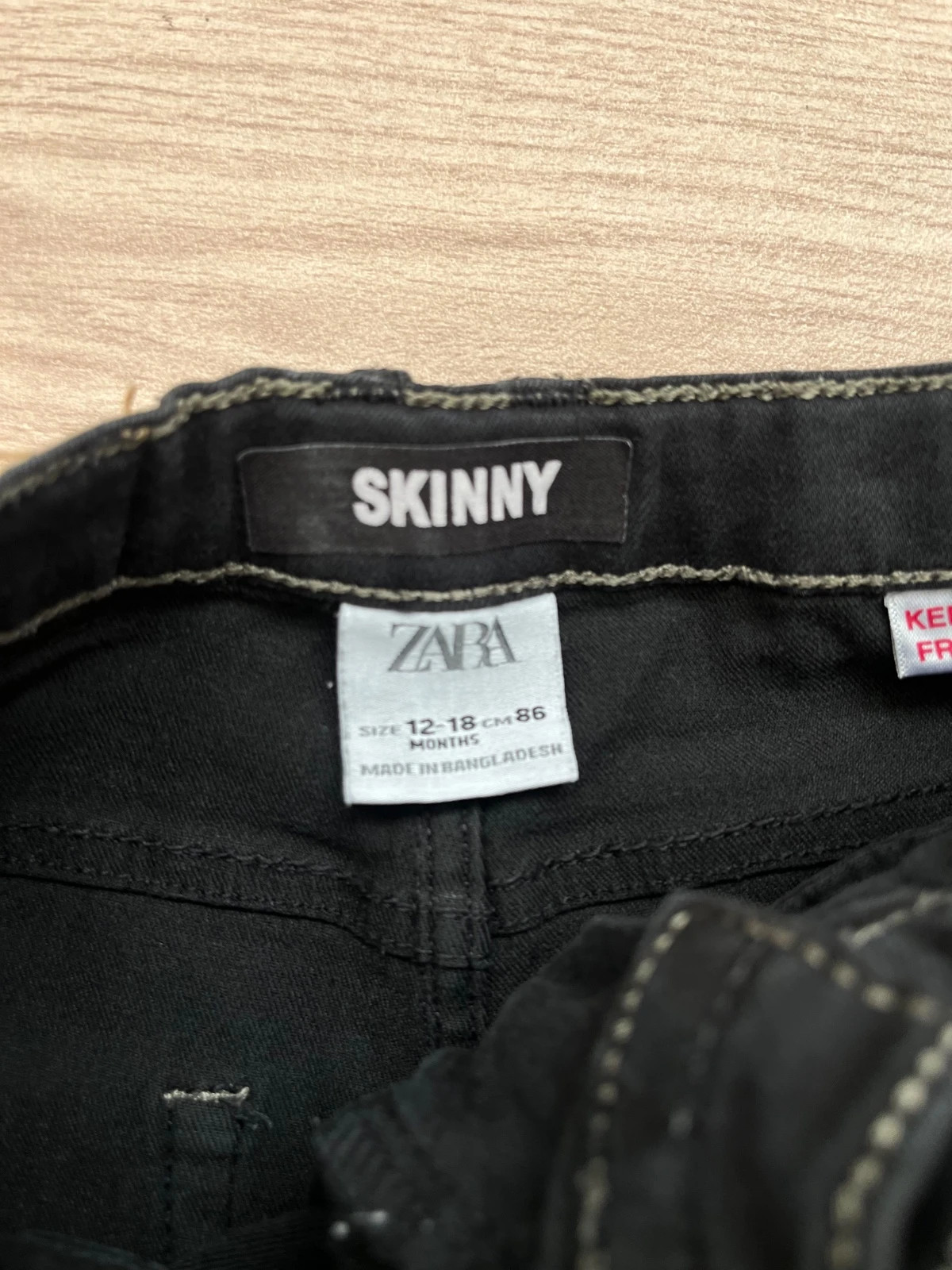 Jeans Zara garçon – Zara – taille 12-18 mois / 80 cm 2