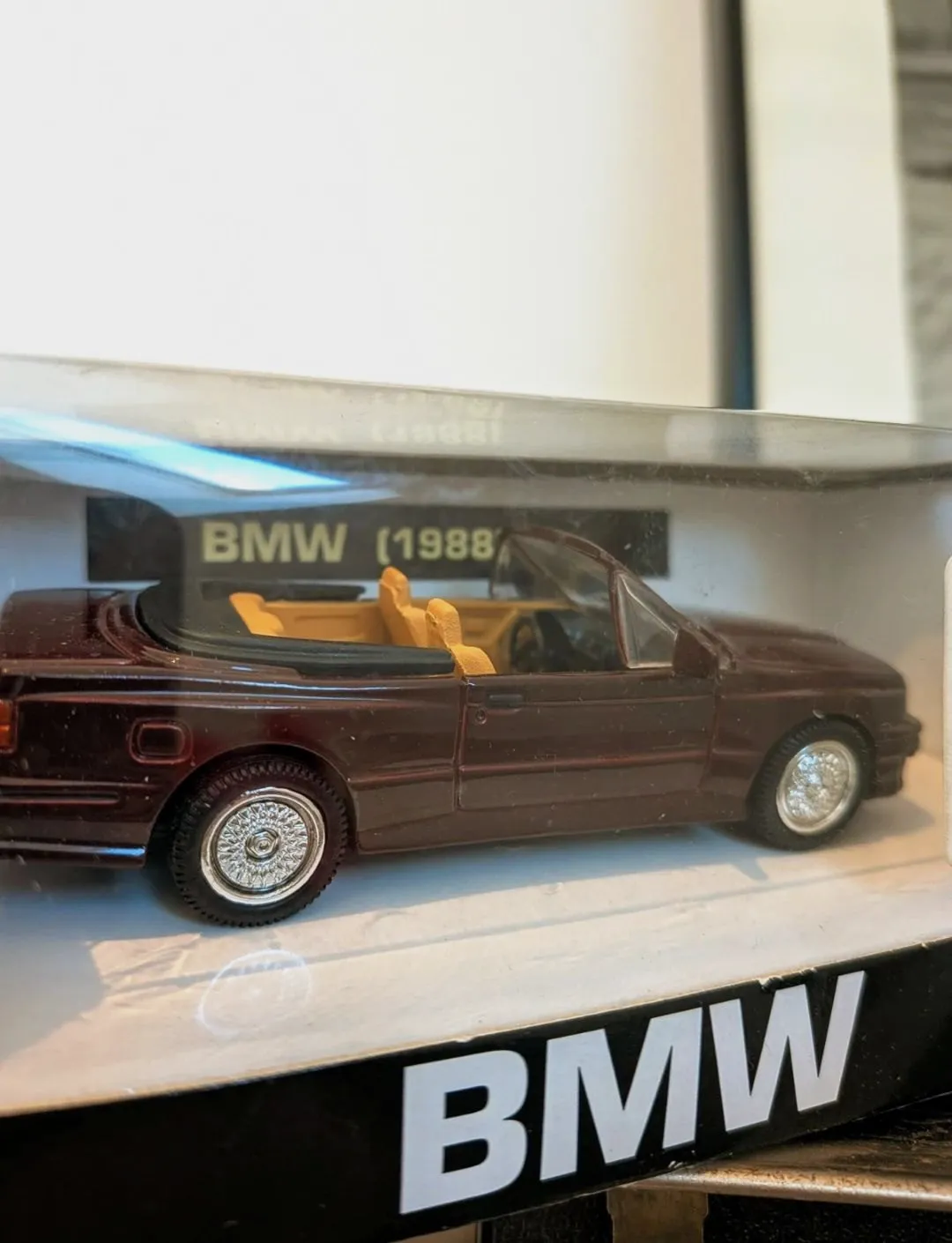 Miniature BMW M3 Cabriolet Génération E30 1988 - New-Ray - CityCruiser - Vintage – BMW 3