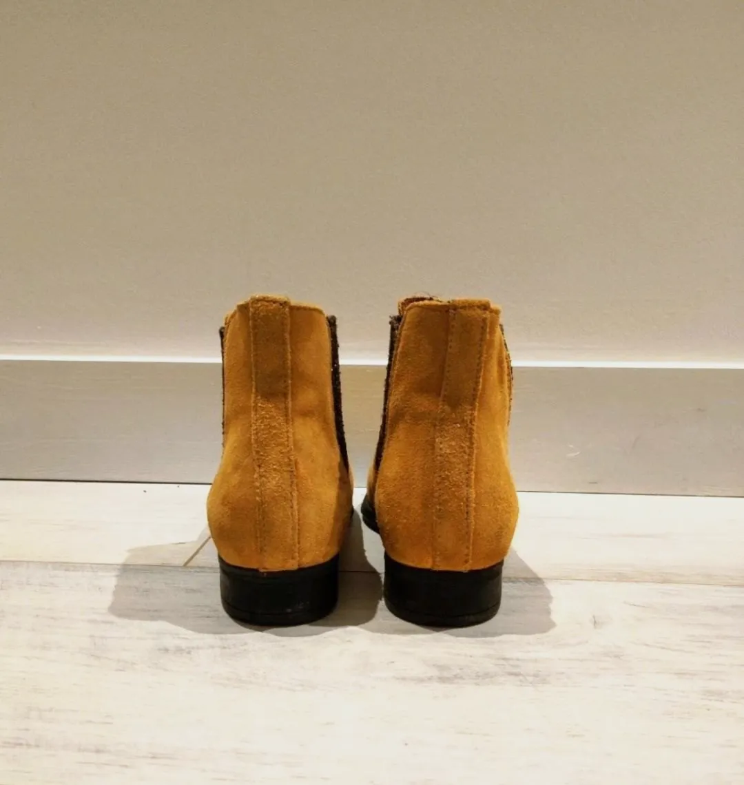 Bottines style Chelsea cuir et daim - Besson Chaussures – Besson Chaussures – taille EU 36 4