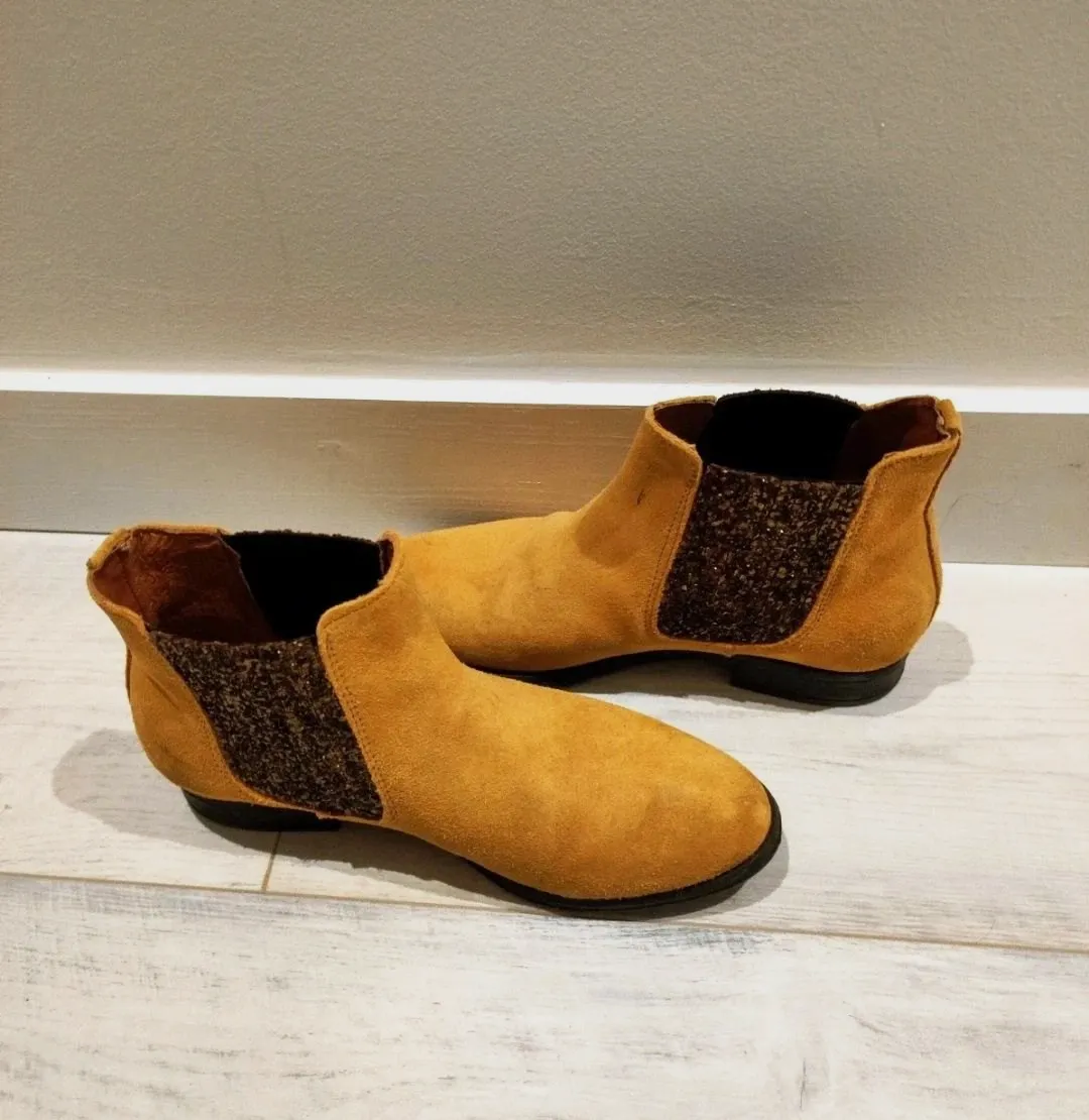 Bottines style Chelsea cuir et daim - Besson Chaussures – Besson Chaussures – taille EU 36 2