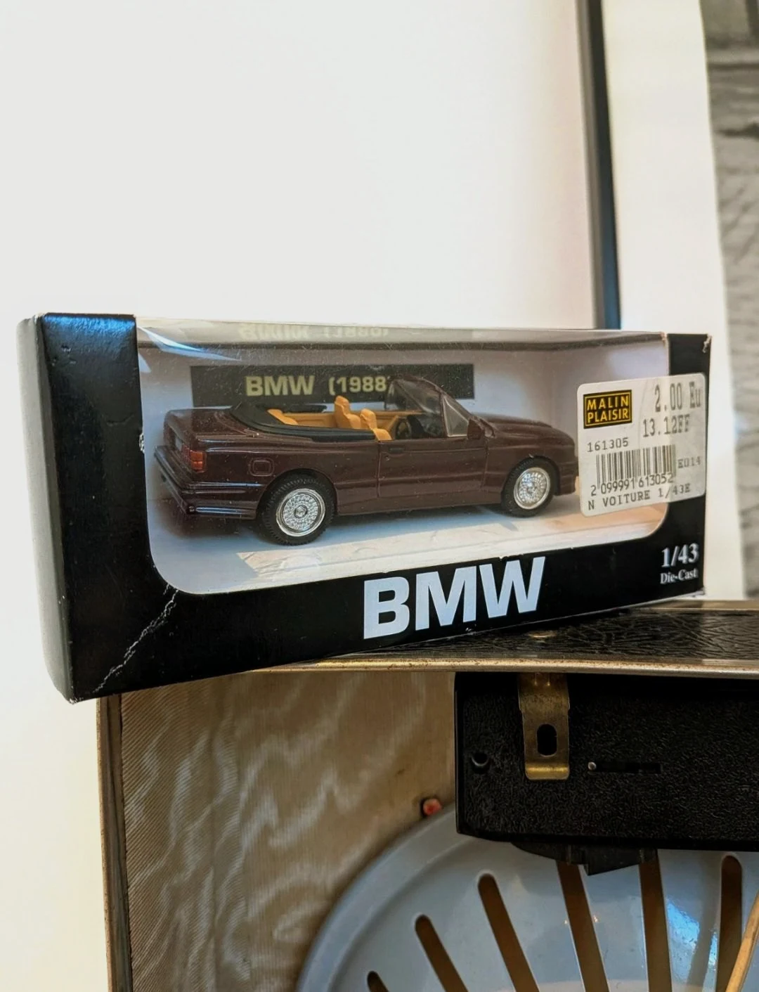 Miniature BMW M3 Cabriolet Génération E30 1988 - New-Ray - CityCruiser - Vintage