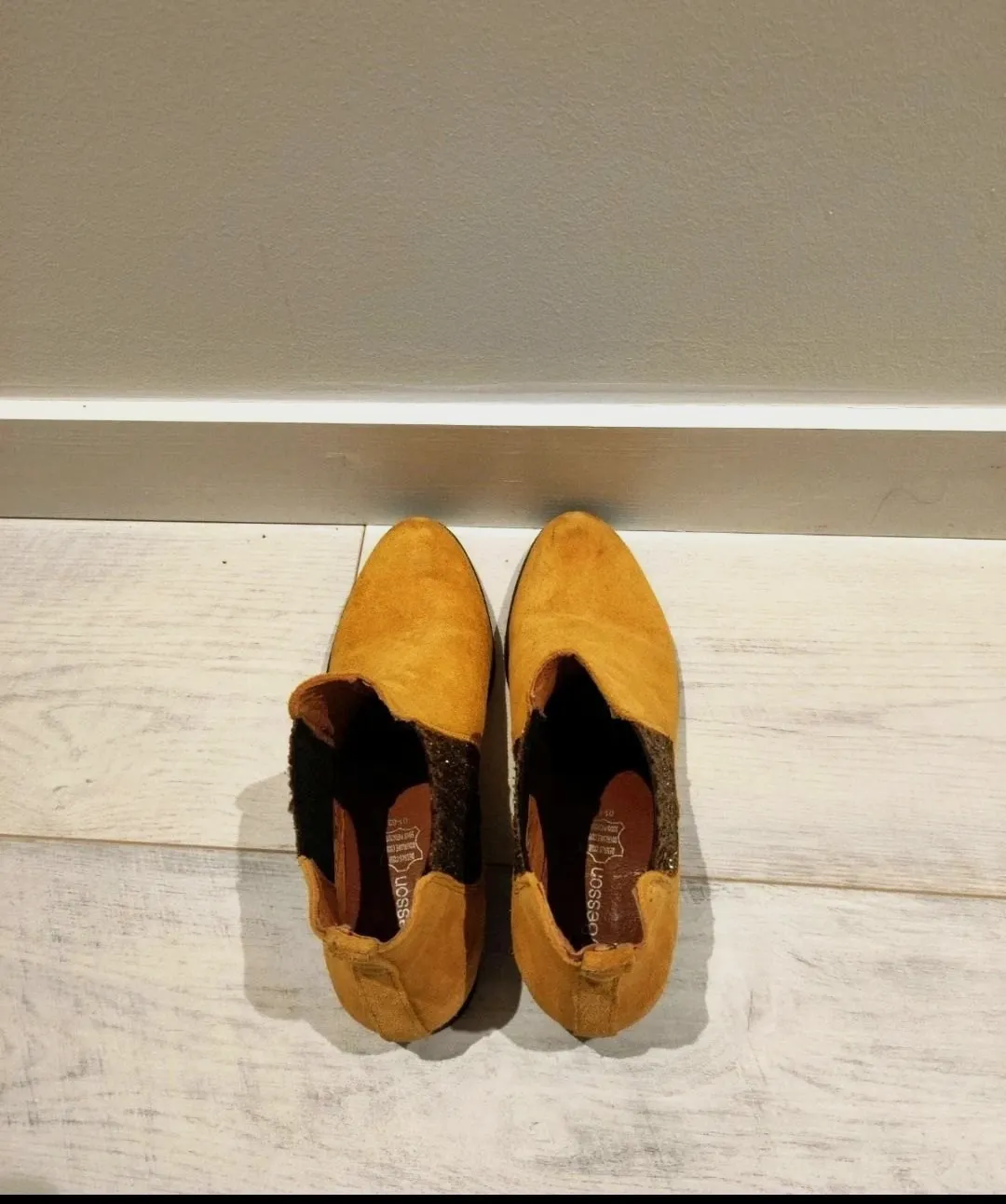 Bottines style Chelsea cuir et daim - Besson Chaussures – Besson Chaussures – taille EU 36 3